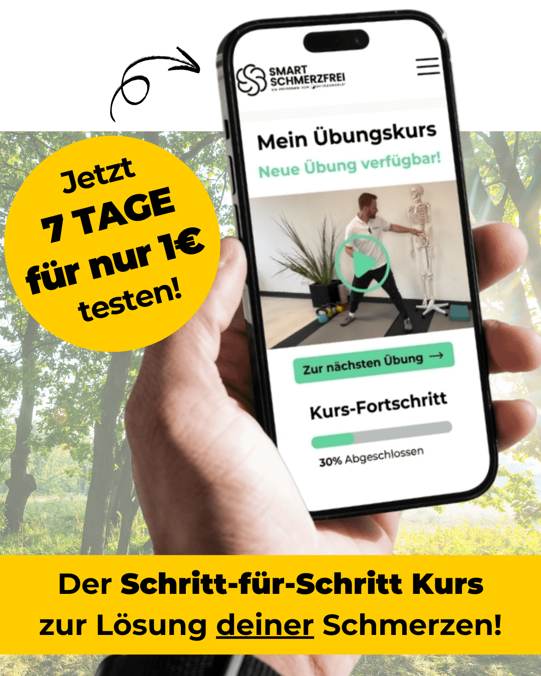OutdoorHeld® Smart Schmerzfrei Kurs