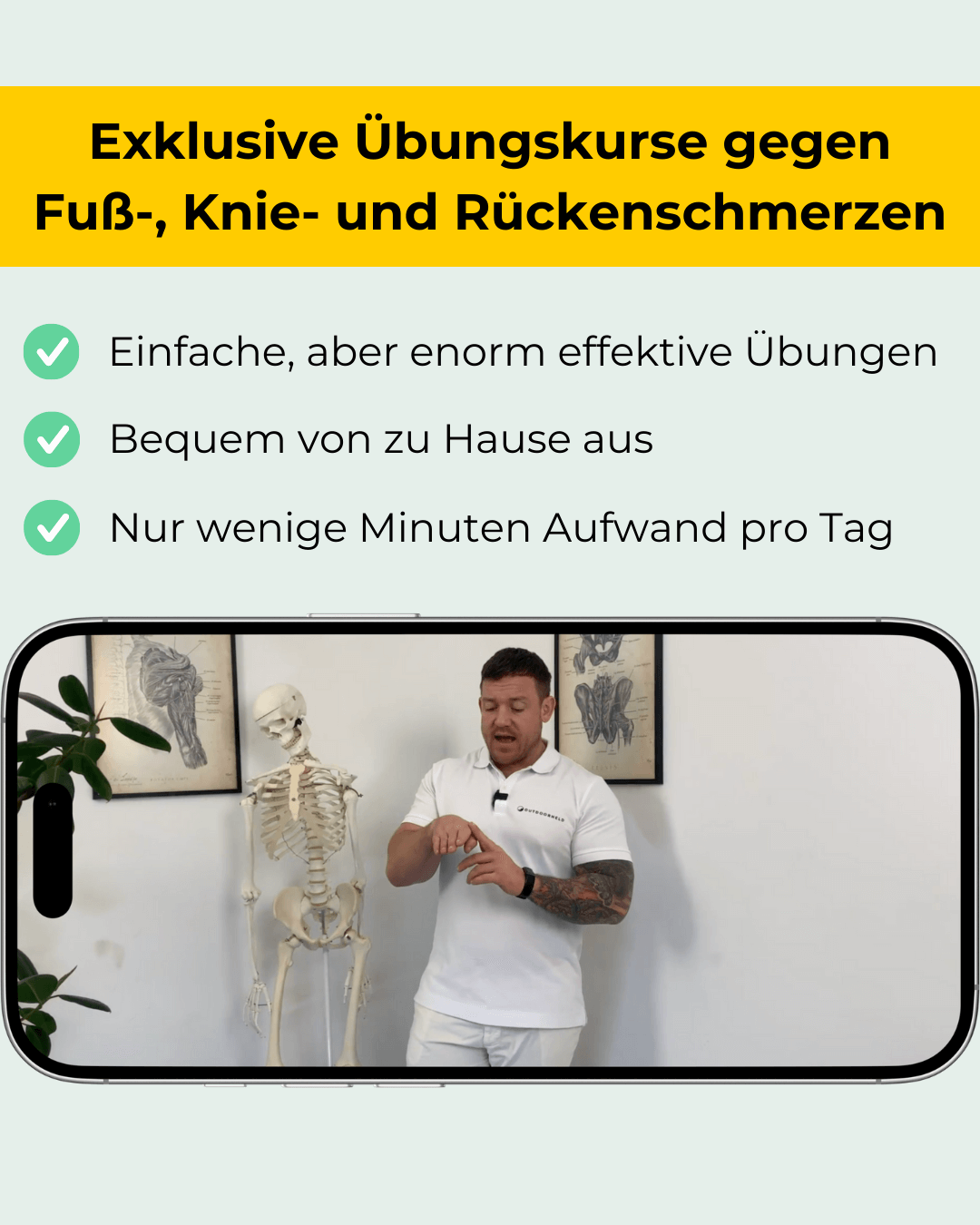 OutdoorHeld® Smart Schmerzfrei Kurs