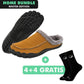HOME-BUNDLE: Home Pro Barfuß-Hausschuhe + 4+4 Paar GRATIS Barfußsocken