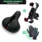 Radfahr-Starter-Bundle: CloudComfort Pro + ThermoPro Handschuhe + SmartBike Handyhalterung