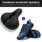 Fahrrad-Komfort-Bundle: Barfußschuhe + Fahrrad-Sattel