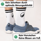 Mittelhohe Retro Barfußsocken - Weiß