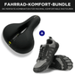 Fahrrad-Komfort-Bundle: Barfußschuhe + Fahrrad-Sattel