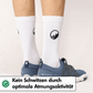 Hohe Sport-Barfußsocken - Weiß