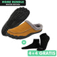 HOME-BUNDLE: Home Pro Barfuß-Hausschuhe + 4+4 Paar GRATIS Barfußsocken