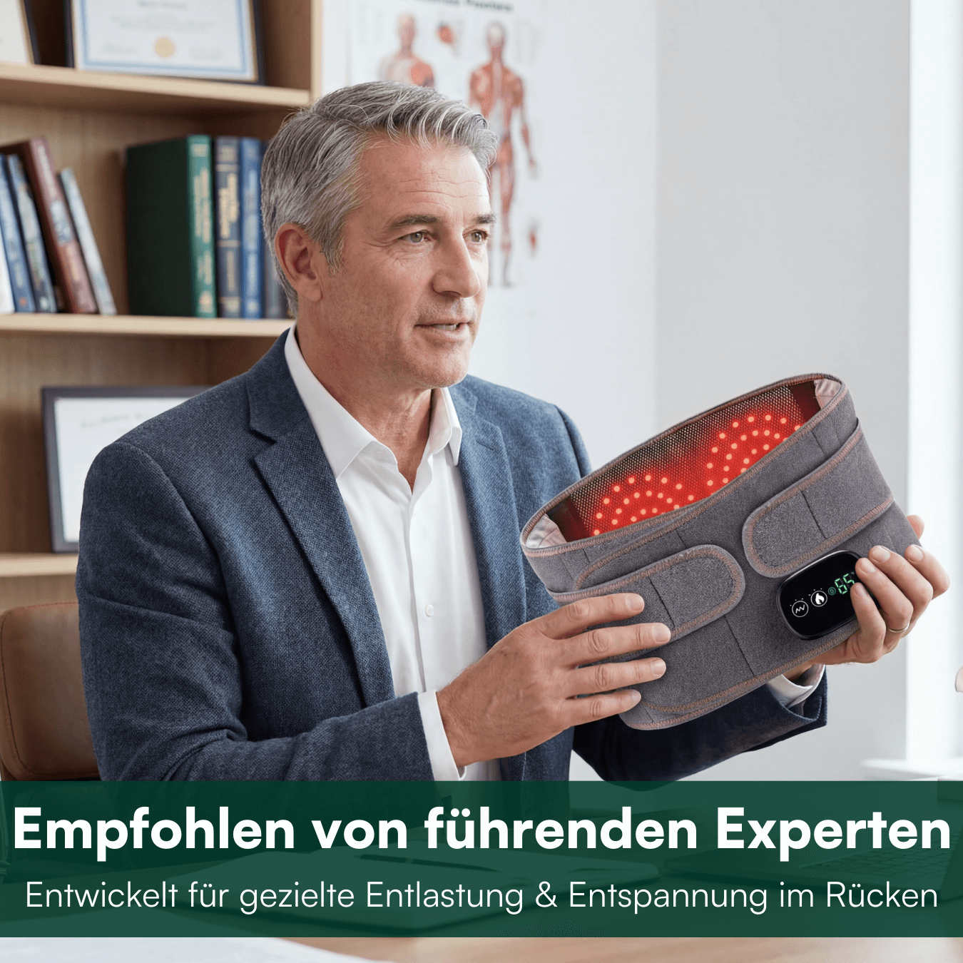 ThermoFlex Rücken-Massagegürtel