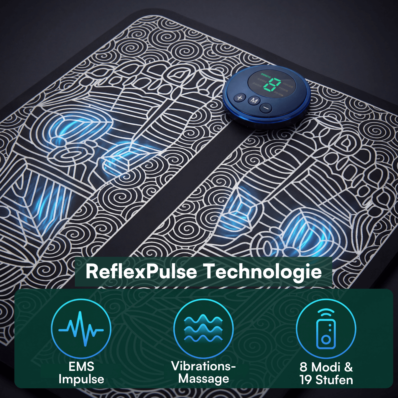 ReflexPulse EMS Fuß-Massagegerät