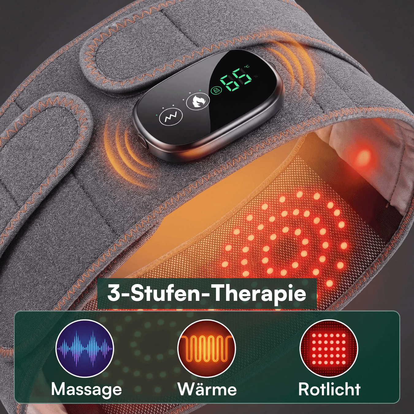 ThermoFlex Rücken-Massagegürtel