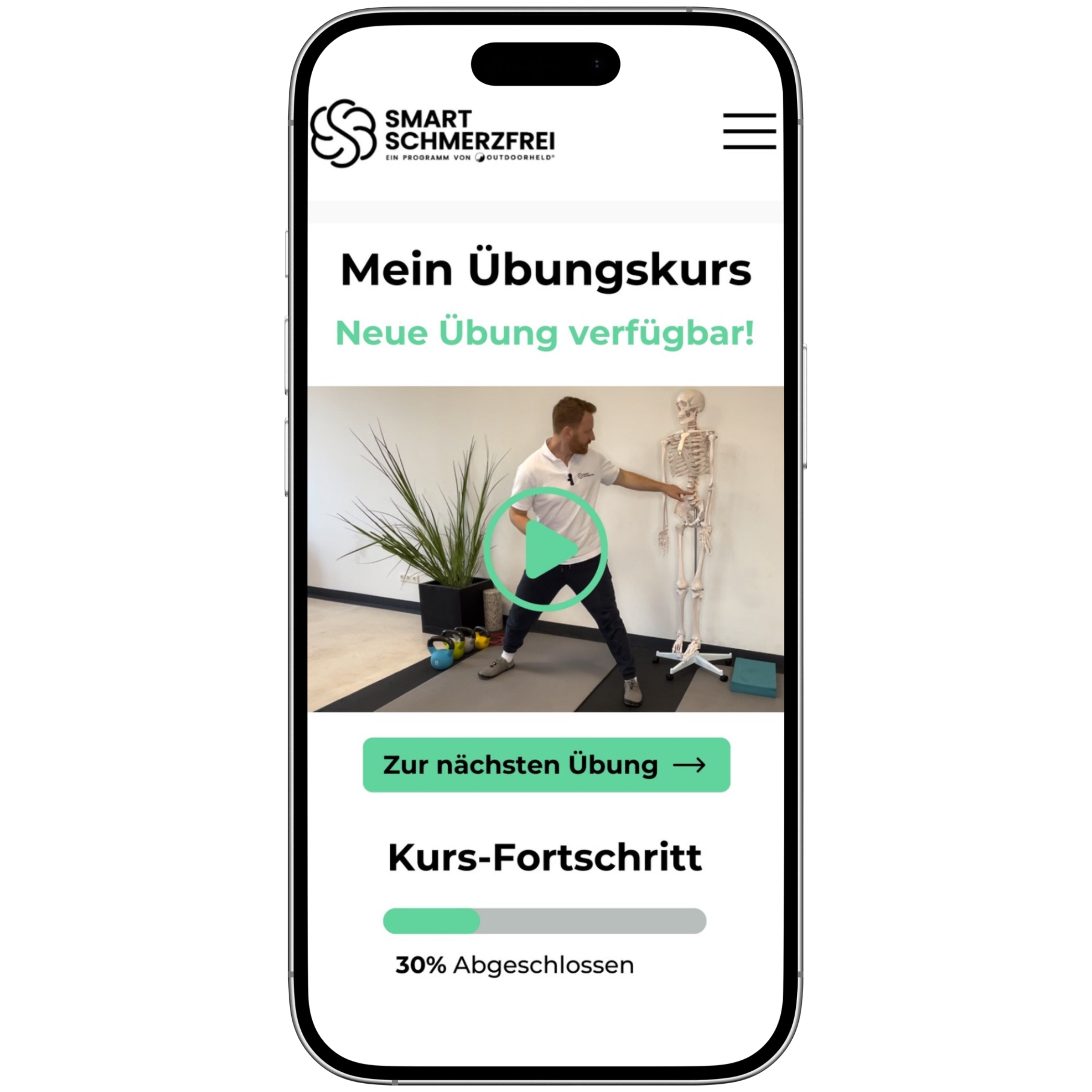 OutdoorHeld® Smart Schmerzfrei Kurs