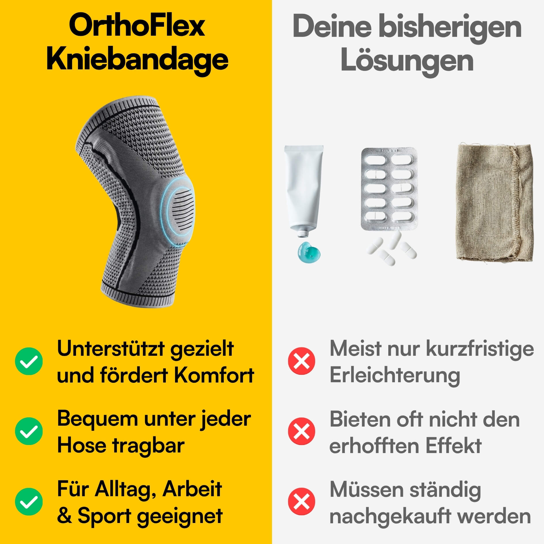 OrthoFlex Kniebandage