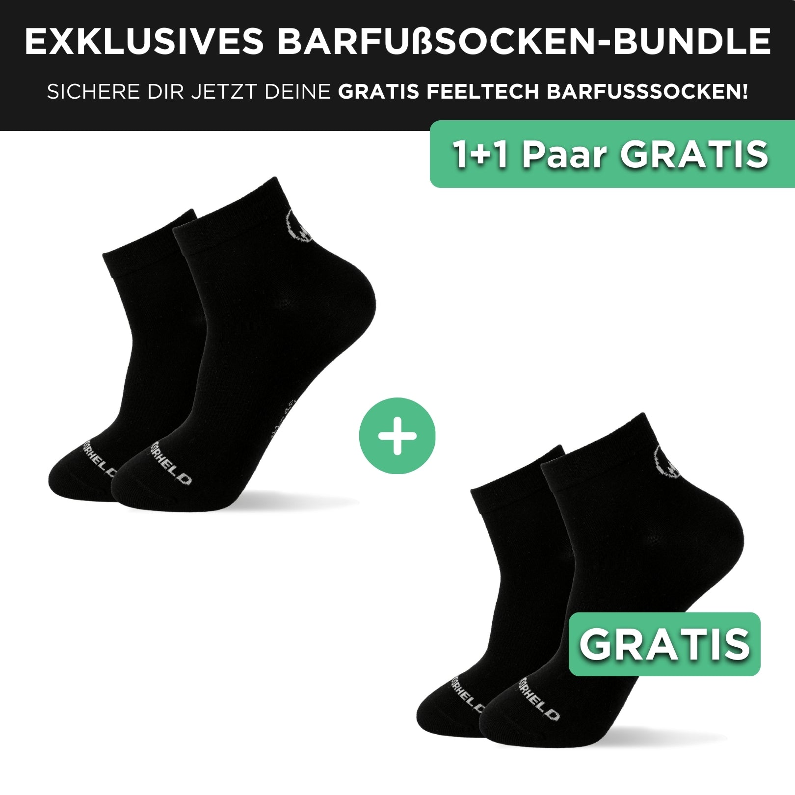 FeelTec Barfußsocken (1+1 Paar GRATIS)